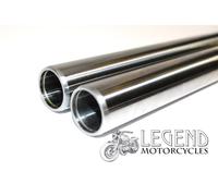 Coppia 2x tubi forcella Kawasaki KH250 KH400 supporti S2 S3 P5-02
