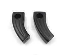 Coppia 3.5 " Alto Nero 25mm 1 " Manubrio Alzata Pullover Indietro Barrette