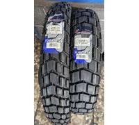 Coppia 90/90-21 54S e 120/90-17 64T VEE RUBBER 163 TL ENDURO-STRADALE DOT 25/26