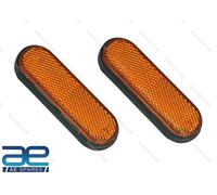 Coppia ABS Shocker Fanalino Giallo Per Royal Enfield Classic Standard Electra