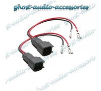 Coppia Adattatore Cavo Connettore Altoparlante Plug Per Mazda 2 Inex