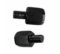 Coppia Adattatori per moto 10mm-8mm Neri Coppia Adattatori per | per costruzione in alluminio , protezione , design compatto, ideale per specchi universali