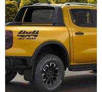 Coppia Adesivi 4x4 Off Road - Doppia Scritta Tuning 35 cm - 100% Made in Italy