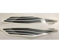 COPPIA ADESIVI DECAL SERBATOIO HONDA CBF 600 ORIGINALI 17580 MER R700