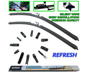 Coppia Aero Flat Tergicristalli Ant. Set 24 " 16 " Multi Fit Opel Corsa F 2019-