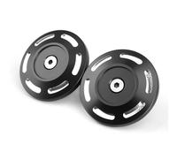 COPPIA ALLUMINIO TAPPI TELAIO FULCRO FORCELLONE NERO per BMW S1000XR 2015-2020