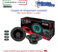 COPPIA ALTOPARLANTI AUTO 2 VIE 80W 165MM 45301000