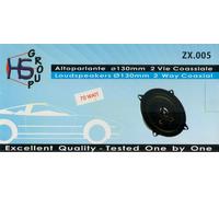 Coppia altoparlanti - casse per Nissan Micra dal 03 70 W 130 mm con supporti pos