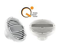 Coppia Altoparlanti Coassiali LED Hertz Marine HMX 8 LD 200 mm Bianco 100 W RMS