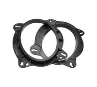 Coppia altoparlanti porta anteriore anelli di montaggio guarnizioni altoparlanti in PVC porta anteriore inserti audio adattatori per veicoli personalizza interni auto