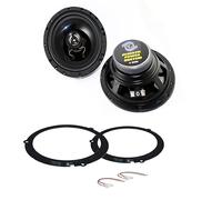 Coppia Altoparlanti + supporti per Ford Fiesta 2008 anteriori e posteriori