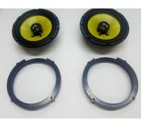 Coppia altoparlanti + supporti per Volkswagen New Beetle anteriori