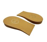 Coppia Alzatacco Scarpe 1 cm Simil Sughero Rivestito in Pelle Alza Tacchi
