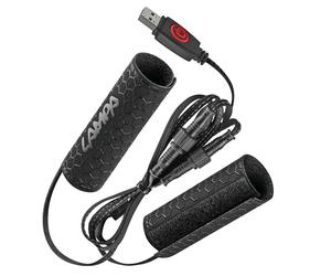COPPIA AMANOPOLE RISCALDATE CON PRESA USB 5 regolazioni di temperatura