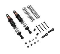 COPPIA AMMORTIZZATORI A DOPPIA MOLLA NERI for 1/10 RC OFFROAD #DDC-090BK