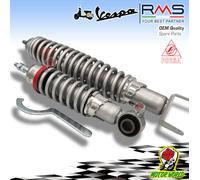 COPPIA AMMORTIZZATORI ANTERIORE POSTERIORE FORSA GRIGI REGOLABILE VESPA SPRINTER