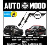 COPPIA AMMORTIZZATORI ANTERIORI BILSTEIN PER MINI COUNTRYMAN R60 PACEMAN R61