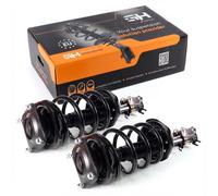 Coppia Ammortizzatori Completa Anteriori per Kia Carnival II GQ 2001- 2.9 CDRI