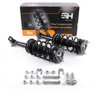 Gema Herrerías Ammortizzatore a molla GH-352554C01 Anteriore per Ford Fusion 2002-2004 1.4, 1.6