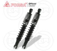 COPPIA AMMORTIZZATORI NERI POSTERIORI FORSA HONDA SH 125 150 2016 2017