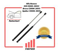 Coppia Ammortizzatori Pistoncini Anteriori Cofano Alfa Romeo 159 Brera Spider