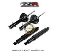 Japanparts Ammortizzatore MM-00188 posteriore occhiello superiore per FIAT, LANCIA, ZASTAVA – nero
