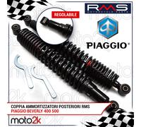 COPPIA AMMORTIZZATORI POSTERIORI RMS PER PIAGGIO BEVERLY 400 2006 2007
