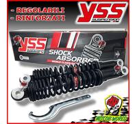 COPPIA AMMORTIZZATORI POSTERIORI YSS PIAGGIO BEVERLY 250 4T LC euro 1-2