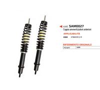 COPPIA AMMORTIZZATORI SOSPENSIONI ANTERIORI AIXAM D-TRUCK 478 12-19