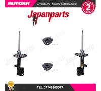 Coppia ammortizzatori + supporti anteriori (MARCA JAPANPARTS)..