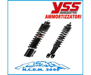 COPPIA AMMORTIZZATORI YSS REGOLABILI ANT+ POST VESPA PX 125 150 200 ARCOBALENO