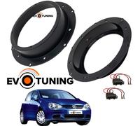 Coppia Anelli Adattatori Casse Altoparlanti anteriori VW Golf V 5