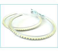 Coppia Angel Eyes Anello Led Semicircolare Diametro 127mm