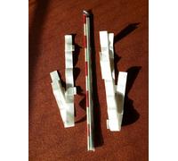 COPPIA ANTENNE X RETE VOLLEY PALLAVOLO + COPPIA TASCHE PORTANTENNE