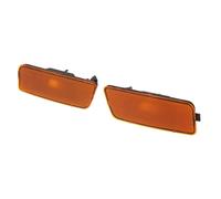 Coppia Anteriore Paraurti Laterale Indicatore Luce Alloggiamento Arancione
