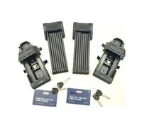 Coppia Antifurto Abus Bordo BIG6000 Nero, Stessa Chiave