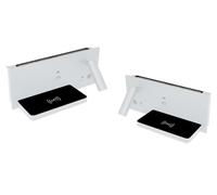 Coppia Applique Lampada Letto Ricarica Wireless Bianco Luce Naturale