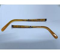 Coppia ASTE RICAMBIO giallo opale 204 PERSOL 714/SM 714SM STEVE MCQUEEN temples