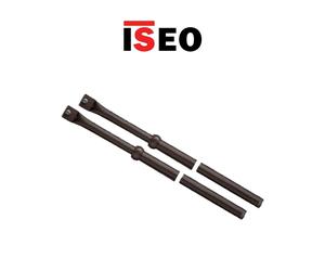 Coppia aste telescopiche per serrature triplici di sicurezza Iseo art. 990063