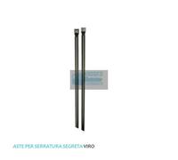 COPPIA ASTE VIRO PER SERRATURA SEGRETA CM.80/140