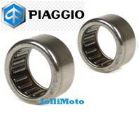 Coppia Astucci a Rulli Asse Ruota Anteriore Vespa PX-PE 16x22x16 Originali 17471