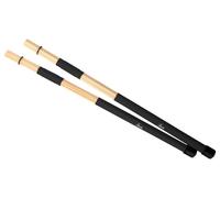 Coppia Bachette Rods Spazzole in Legno Acero 19 Bastoncini 40cm Betulla Batteria