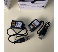 COPPIA BALUN TX/RX BNC BIFILARE W600VT 600MT A COLORI - NUOVO