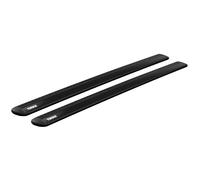 Coppia barre portatutto WingBar Evo 108 cm 100 Kg nere Nero