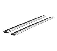 Coppia barre portatutto WingBar Evo 127 cm 100 Kg silver Silver colored