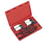 Coppia Bastone & Alluminio Ruota Urto Presa Set 8pc 1.3cmSq Drive - Sealey AK224