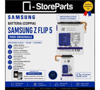 COPPIA BATTERIA PER SAMSUNG GALAXY Z FLIP 5 5G SM-F731 EB-BF731ABY EB-BF733ABY