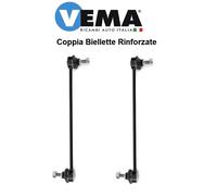 Coppia Biellette Rinforzate DX+SX Barra Stabilizzatrice Grande Punto 1.3 Mjet