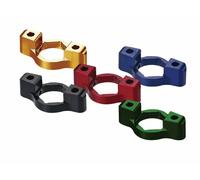 Coppia Biketek Forcella Anteriore Regolabili - 22MM Montaggio - Rosso