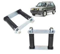 COPPIA BISCOTTINO BRONZINA SUPPORTO MOLLA A BALESTRA COMPLETO FIAT PANDA 141 4X4